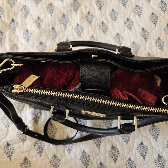 Michael Kors Tote Bag Medium EAST WEST MIXED MEDIA CHEVRON PYTHON DILLON NWOT - Picture 9 of 13